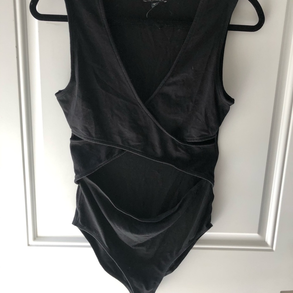 Express Black Bodysuit
